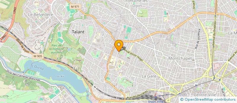 localisation de l'entreprise BECASSEAU GESTION PRIVEE à DIJON