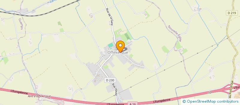 localisation de l'entreprise BECAVIE  OFFEKERQUE