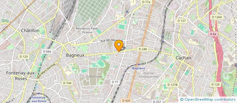 localisation de l'entreprise BECC CONCEPT à BAGNEUX
