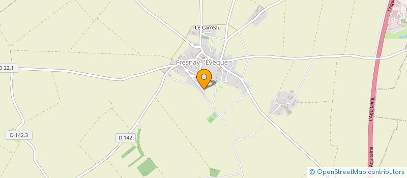 localisation de l'entreprise BECCO PLATRERIE à FRESNAY-L'EVEQUE