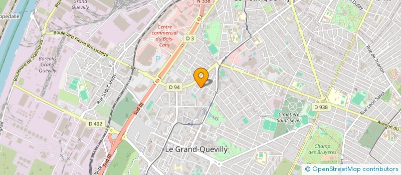 localisation de l'entreprise BECEB à LE GRAND-QUEVILLY