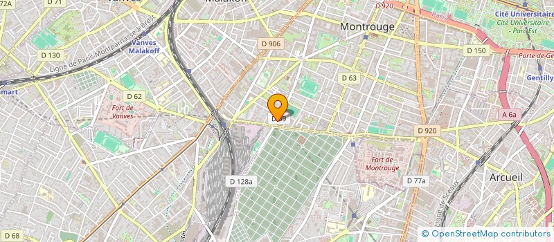 localisation de l'entreprise BECERRIL DE LA SIERRA  MONTROUGE