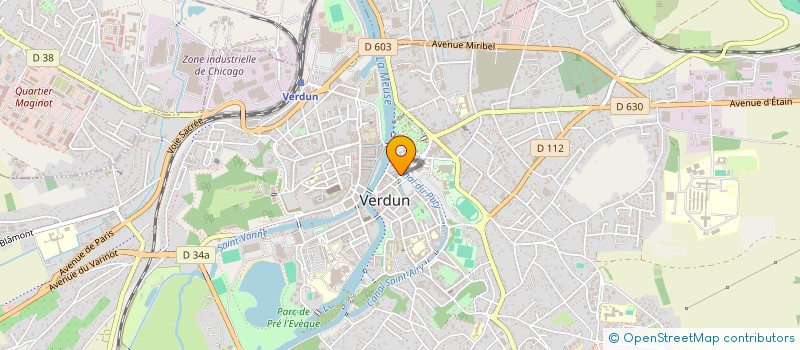 localisation de l'entreprise BECHAMP à BRAS-SUR-MEUSE