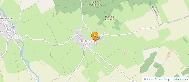localisation de l'entreprise BECHAMP  HAILLAINVILLE