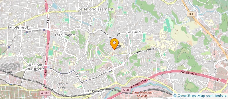 localisation de l'entreprise BECHAR à MARSEILLE