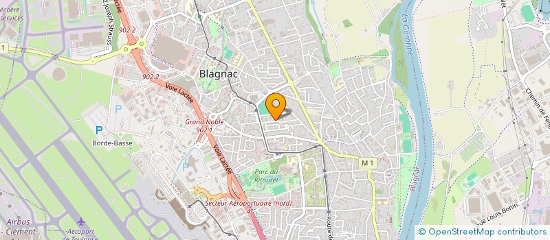 localisation de l'entreprise BECHAR SECURITE INCENDIE à BLAGNAC