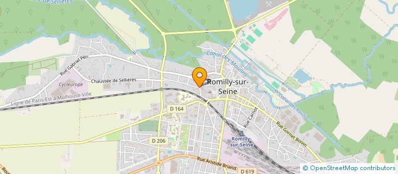 localisation de l'entreprise BECHATA AMOR HAMMOU ABDELHAFID à ROMILLY-SUR-SEINE