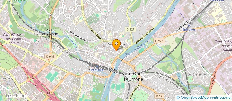 localisation de l'entreprise BECHKERDEMENAGEMENT à PONTOISE