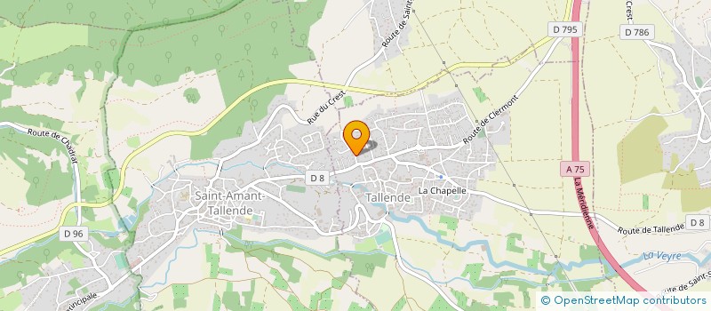 localisation de l'entreprise BECHOLMABE  TALLENDE