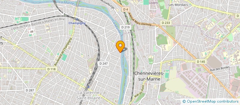 localisation de l'entreprise BECHRA à SAINT-MAUR-DES-FOSSES