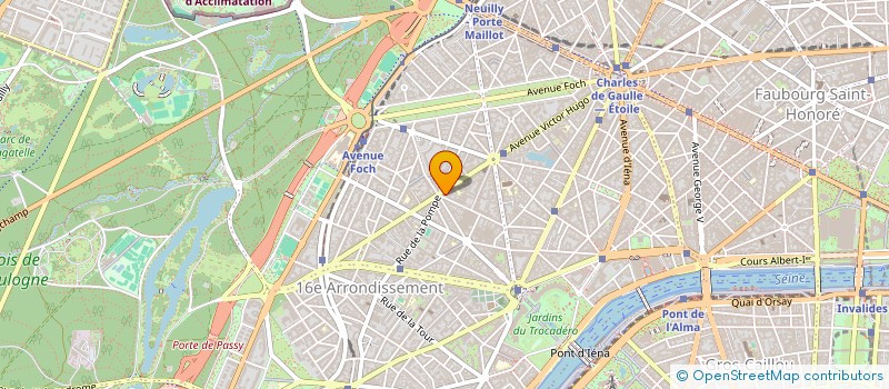localisation de l'entreprise BECHU TRAITEUR à PARIS