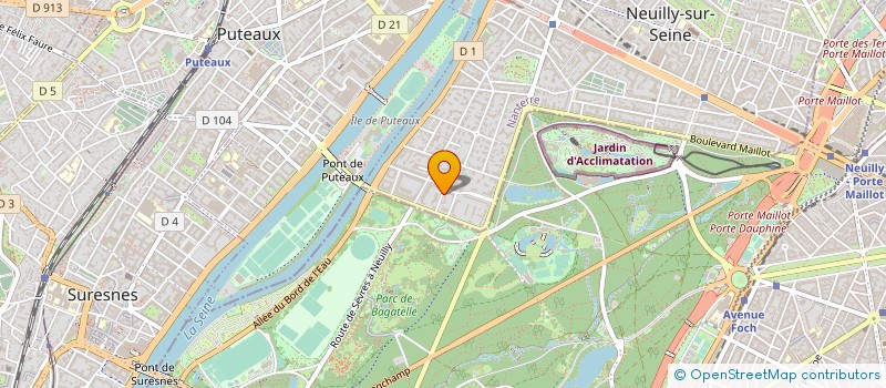 localisation de l'entreprise BECJ HOLDING à NEUILLY-SUR-SEINE