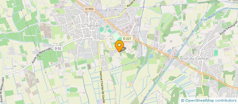 localisation de l'entreprise BECK ET FILS MACONNERIE  SARRIANS