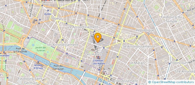 localisation de l'entreprise BECK ET PHILIPPON SA à PARIS
