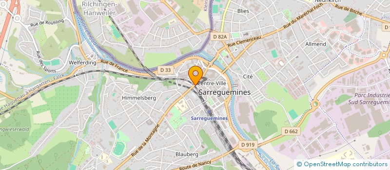 localisation de l'entreprise BECK HOLDING  WIESVILLER