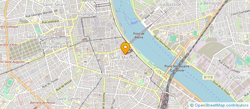 localisation de l'entreprise BECK OPTIQUE à BORDEAUX