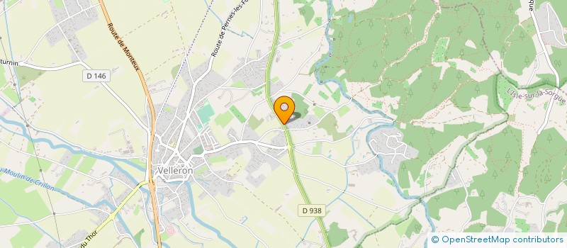 localisation de l'entreprise BECKA  VELLERON