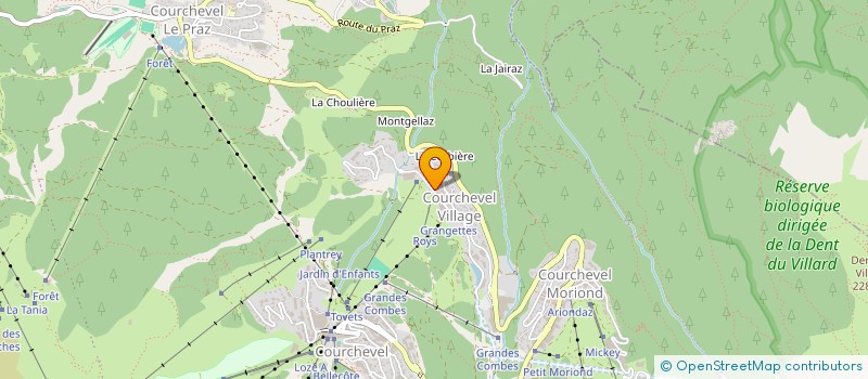 localisation de l'entreprise BECKAL à COURCHEVEL