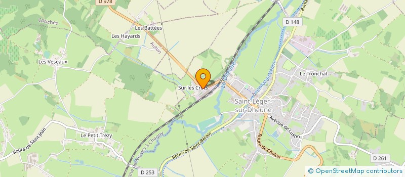 localisation de l'entreprise BECKER AND CO  SAINT-LEGER-SUR-DHEUNE