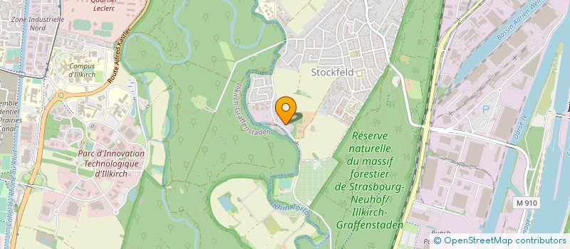 localisation de l'entreprise BECKER HOLDING  STRASBOURG