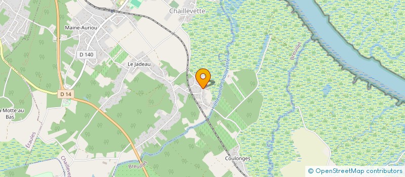 localisation de l'entreprise BECKER M  CHAILLEVETTE