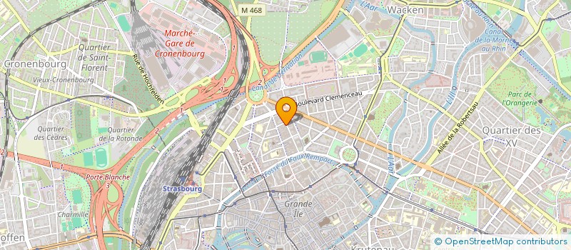 localisation de l'entreprise BECKER MAIA  STRASBOURG