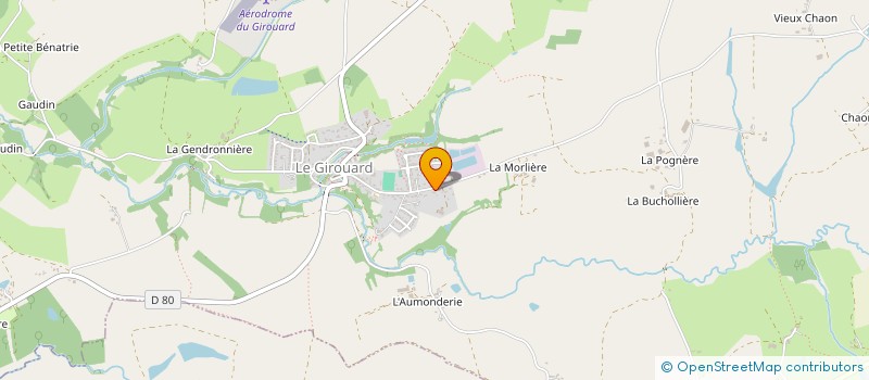 localisation de l'entreprise BECKINGAM  LE GIROUARD