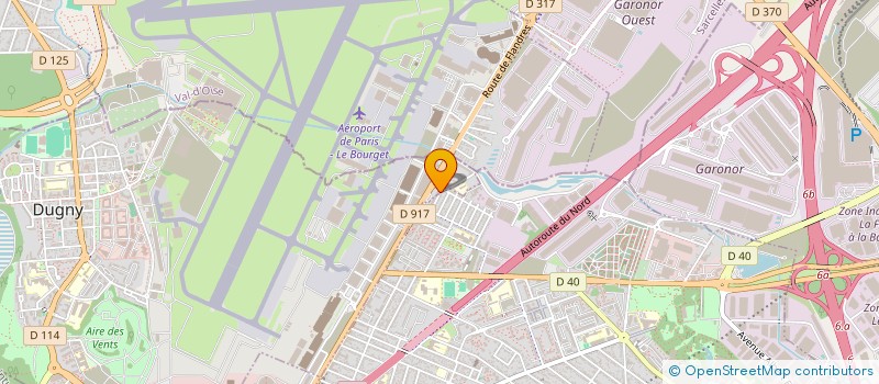 localisation de l'entreprise BECKS AD SERVICES  DUGNY