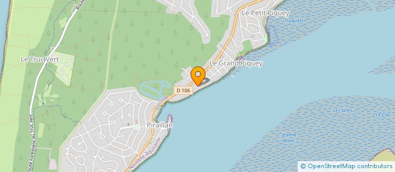 localisation de l'entreprise BECO à LEGE-CAP-FERRET