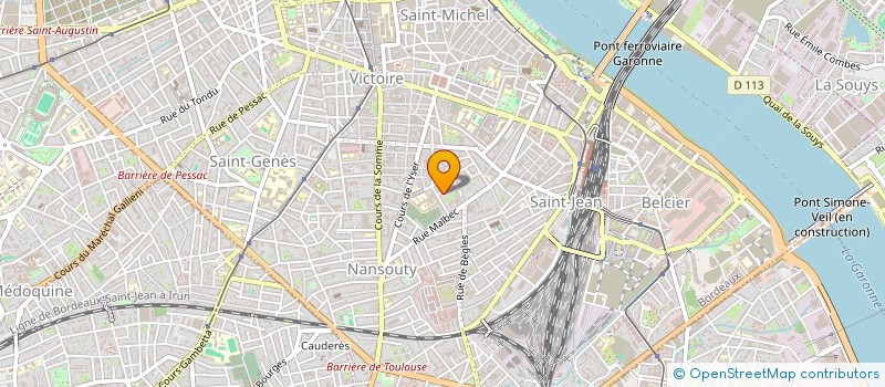 localisation de l'entreprise BECO  BORDEAUX