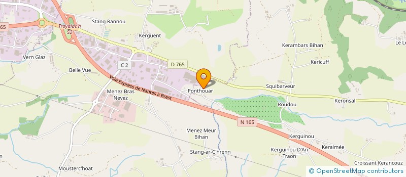 localisation de l'entreprise BECO  SAINT-YVI