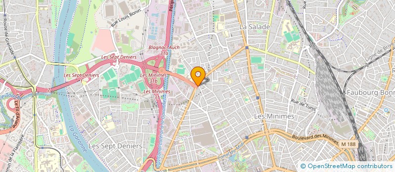 localisation de l'entreprise BECO INGENIERIE à TOULOUSE