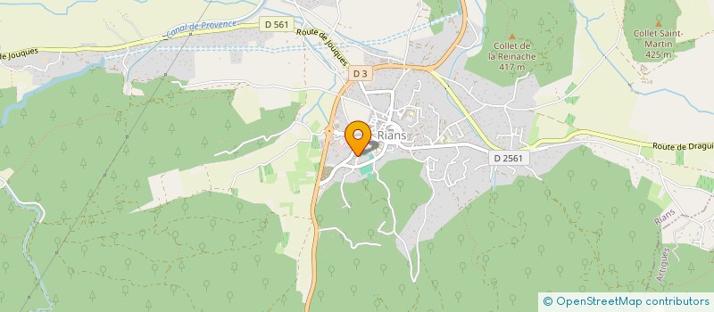 localisation de l'entreprise BECO INVEST  RIANS