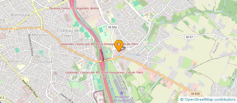 localisation de l'entreprise BECOM à BALMA