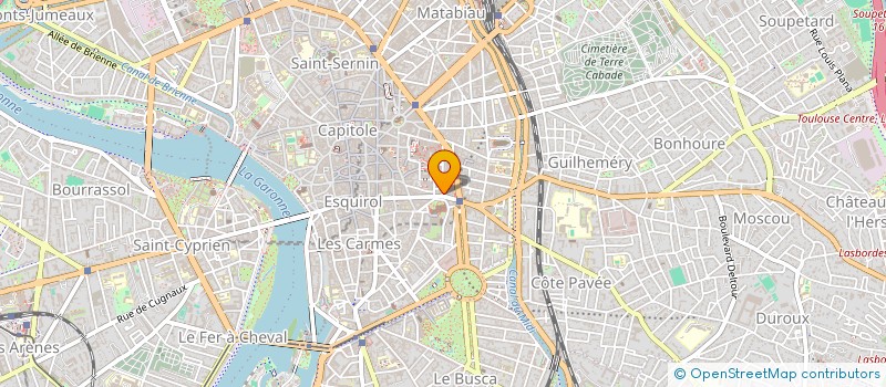 localisation de l'entreprise BECOM à TOULOUSE