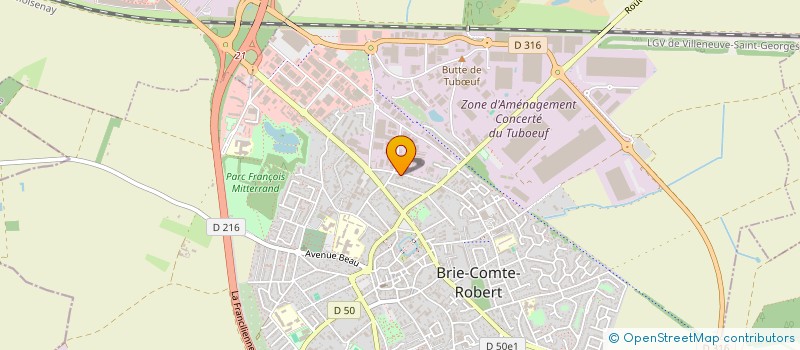 localisation de l'entreprise BECOM à BRIE-COMTE-ROBERT