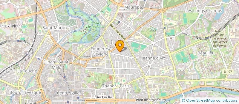localisation de l'entreprise BECOM AND CO  RENNES