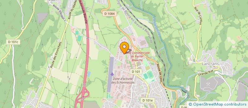 localisation de l'entreprise BECOMEFIT à VALSERHONE