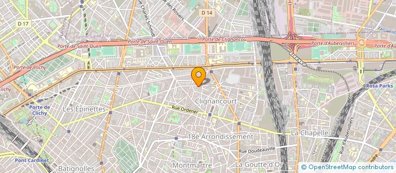 localisation de l'entreprise BECON INVESTISSEMENT à PARIS
