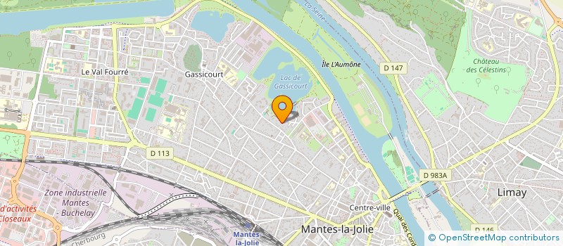 localisation de l'entreprise BECONNECT  MANTES-LA-JOLIE