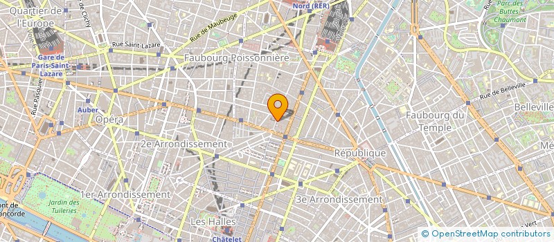 localisation de l'entreprise BECOOL STUDIO SARL  PARIS 10