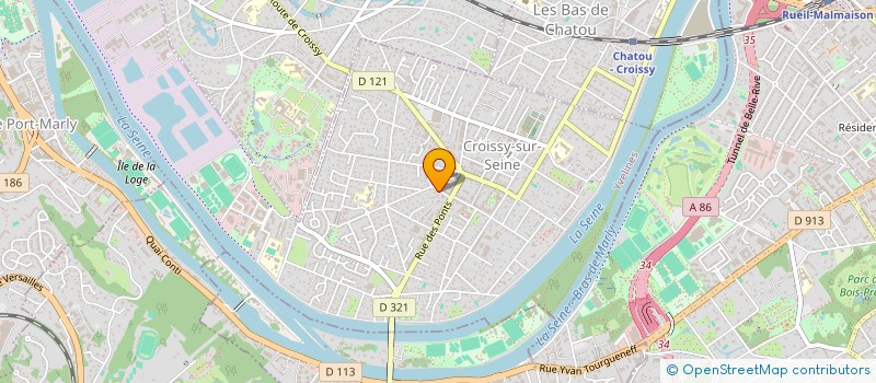 localisation de l'entreprise BECOU  CROISSY-SUR-SEINE