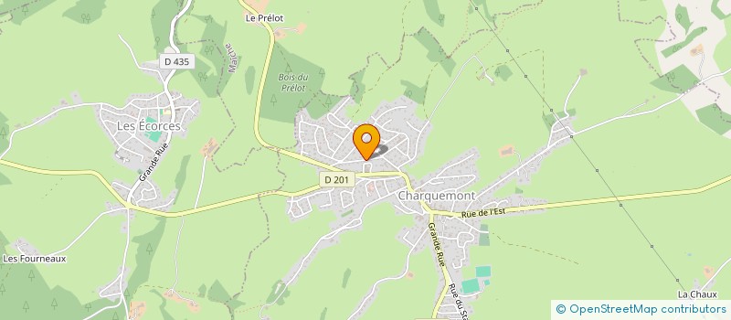 localisation de l'entreprise BECOULET  CHARQUEMONT