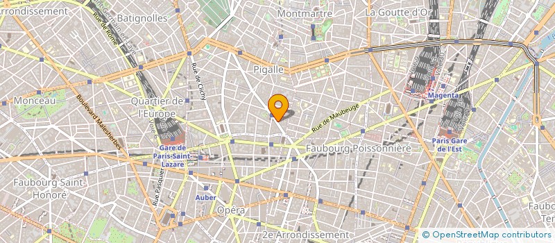 localisation de l'entreprise BECQ & SUN  PARIS