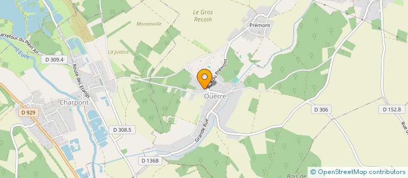 localisation de l'entreprise BECQUE MARC à OUERRE