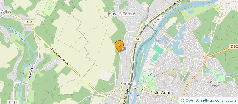 localisation de l'entreprise BECQUEREL 204  PARMAIN