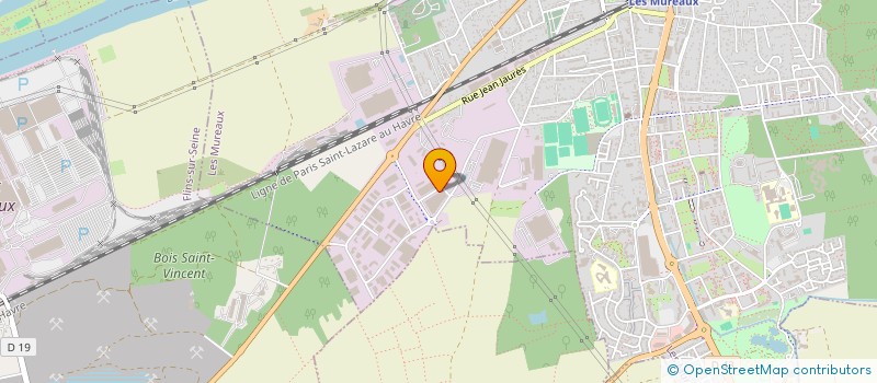 localisation de l'entreprise BECQUEREL à MUREAUX (LES)
