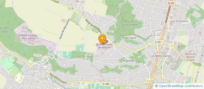 localisation de l'entreprise BECRI BUREAU ETUD COORD REAL à NOZAY