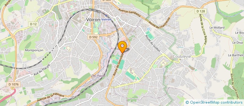 localisation de l'entreprise BECRISTAL  COUBLEVIE