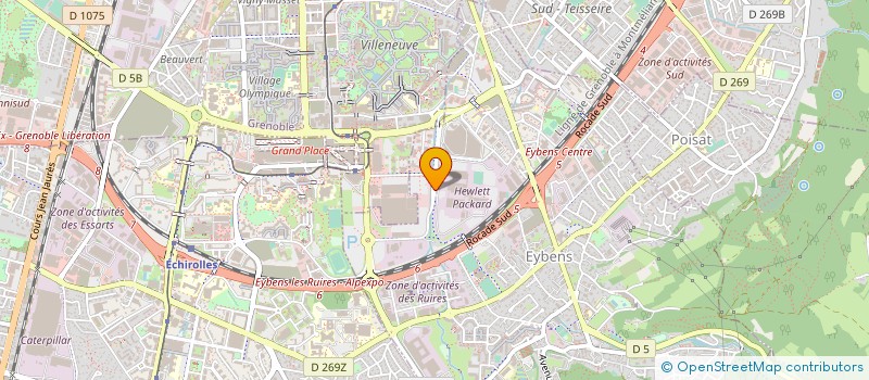 localisation de l'entreprise BECTON DICKINSON EUROPE HOLDINGS à GRENOBLE